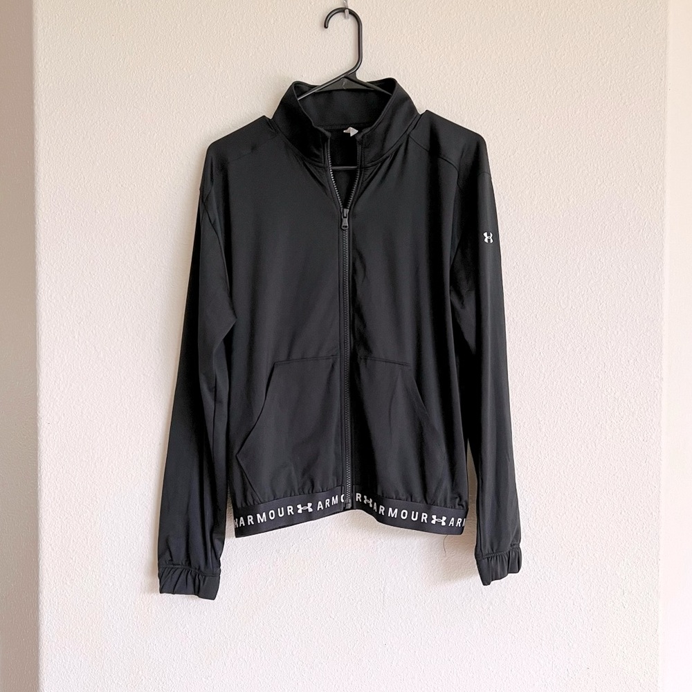 Under Armour Black Zip Up Jacket